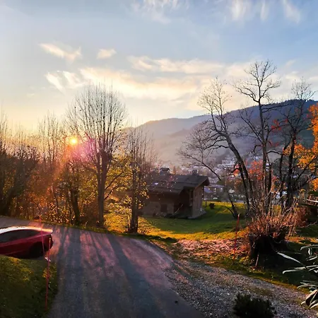 Logement A Megeve Avec Jardin Exterior photo